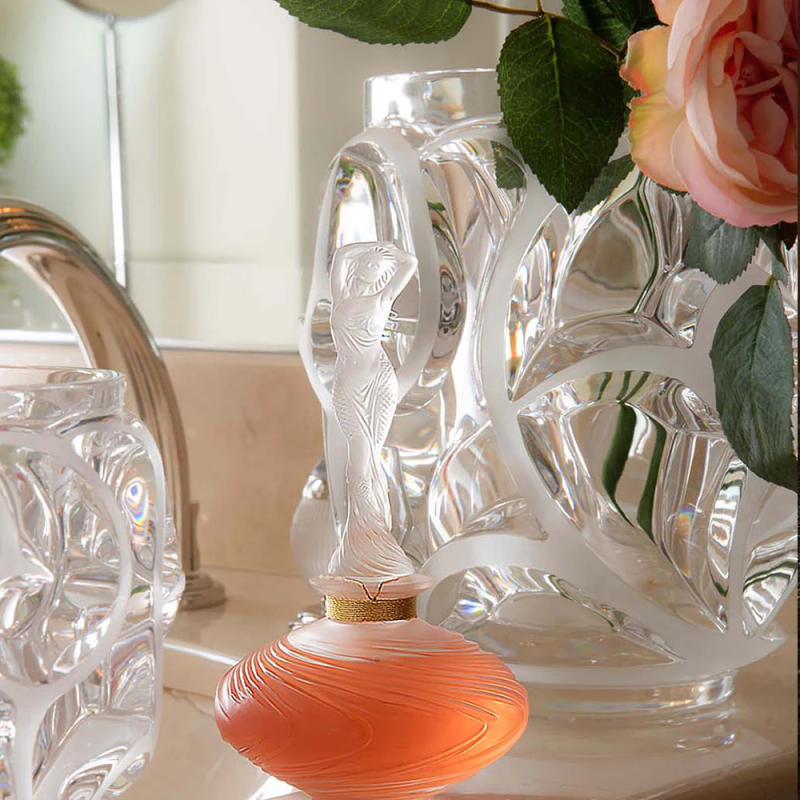 Tourbillons Vase Clear Crystal Lalique