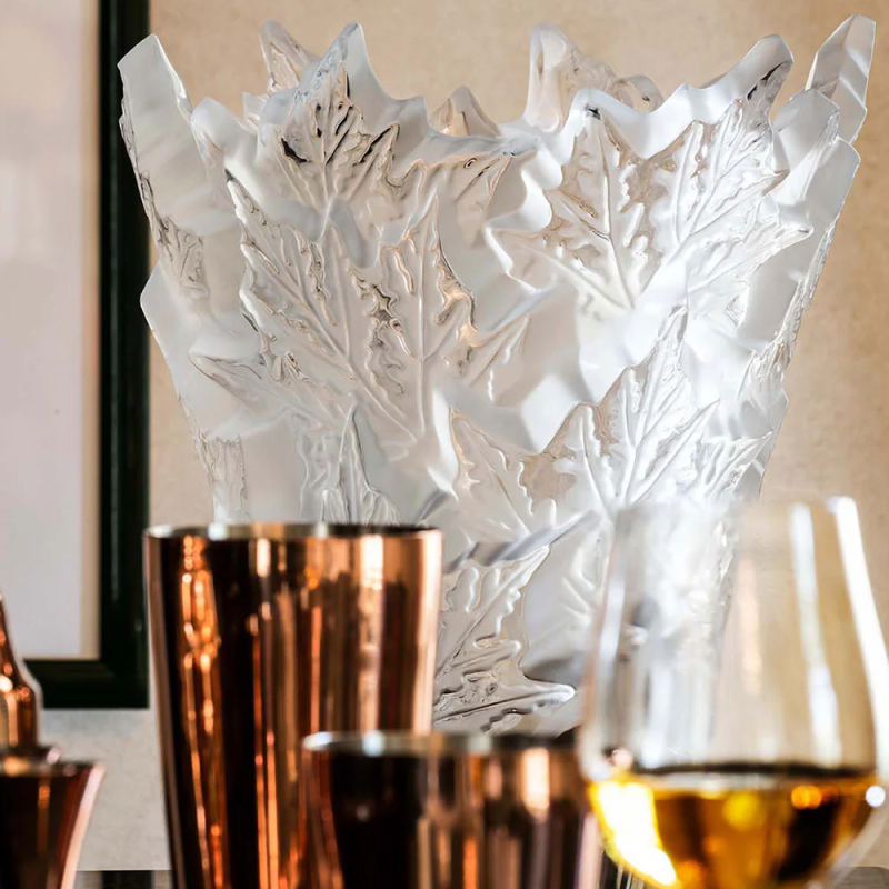 Champs-Élysées Vase Clear Crystal Lalique