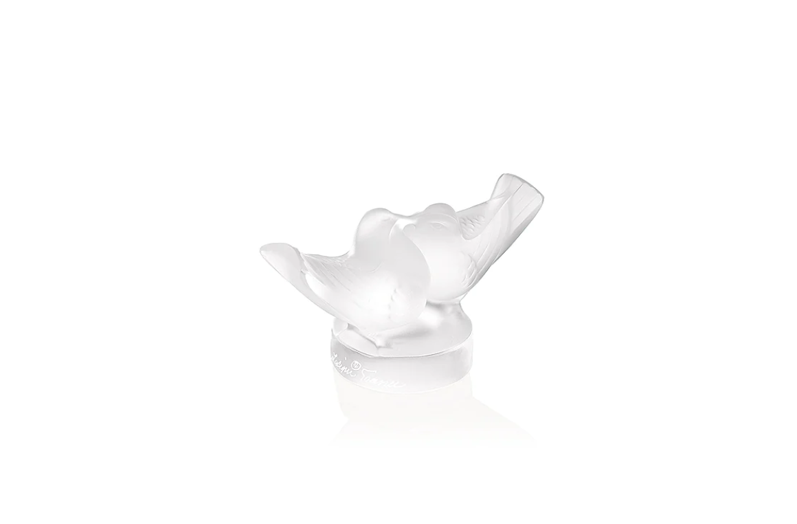 2 Lovebirds Small Sculpture Lalique