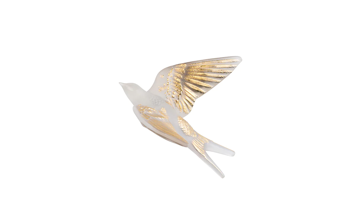 Swallow Wings Up Wall Sculpture Lalique