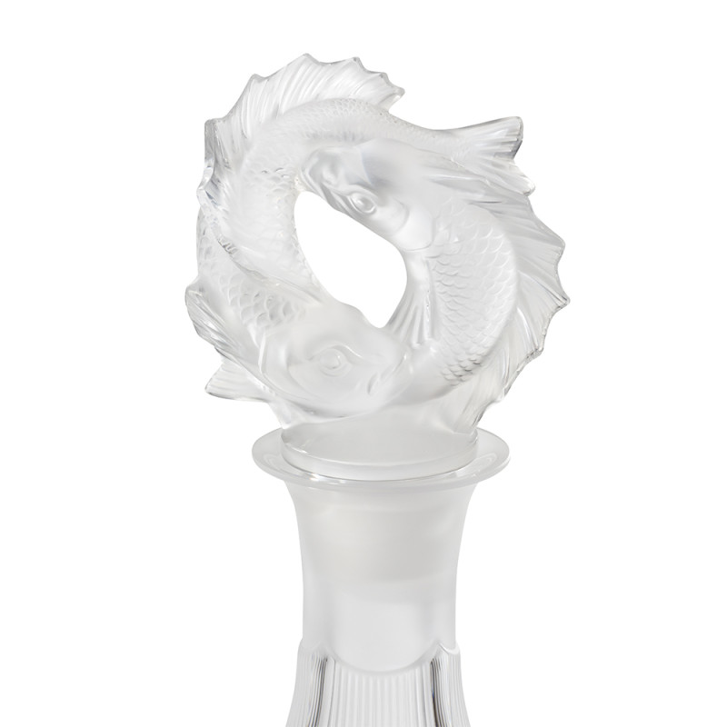 2 Poissons Decanter Lalique