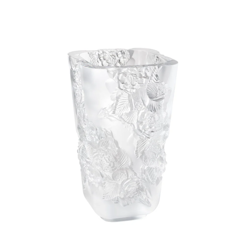 Pivoines Large Vase Lalique