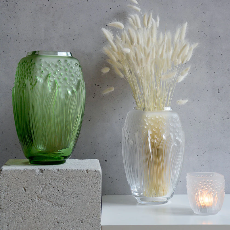 Muguet Vase Lalique