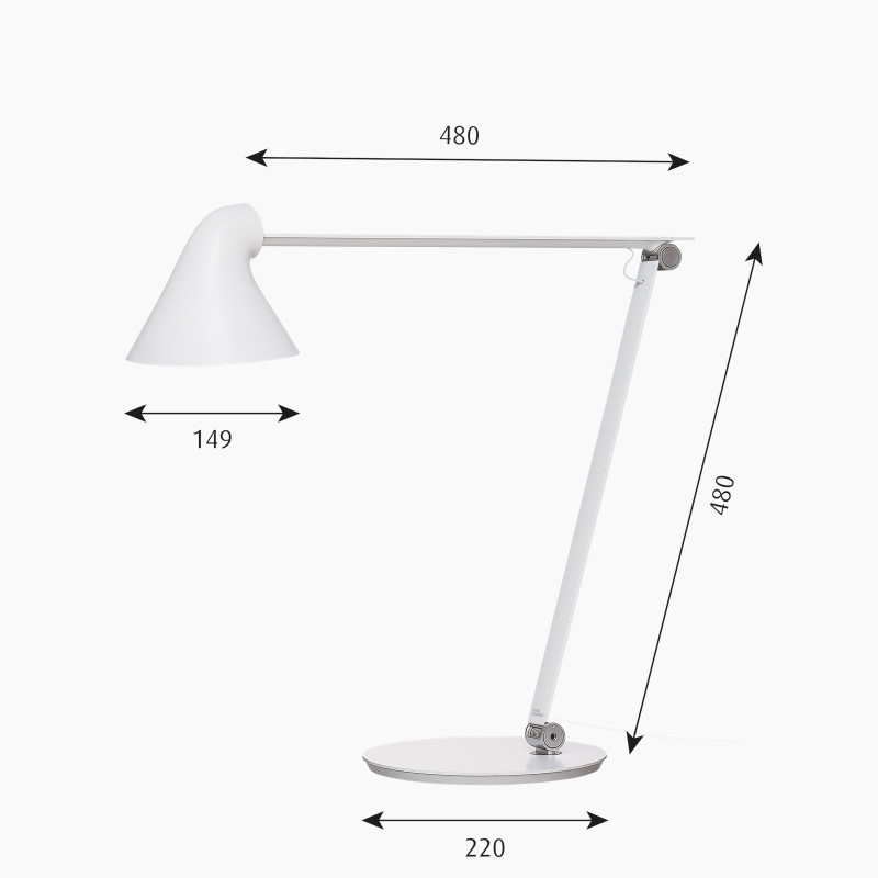 NJP Table Louis Poulsen