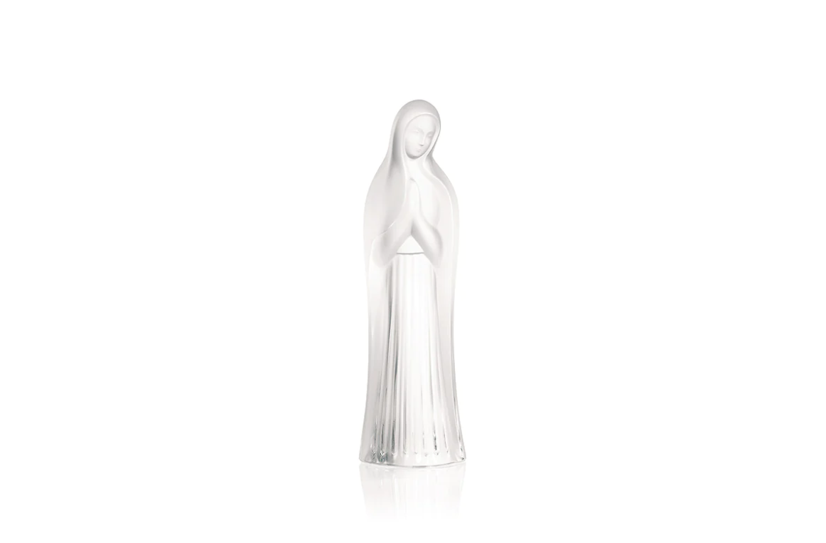 Virgin With Hands Together Lalique