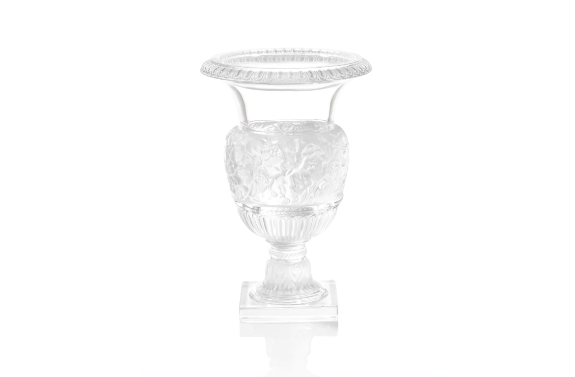 Versailles Vase Clear Crystal Lalique
