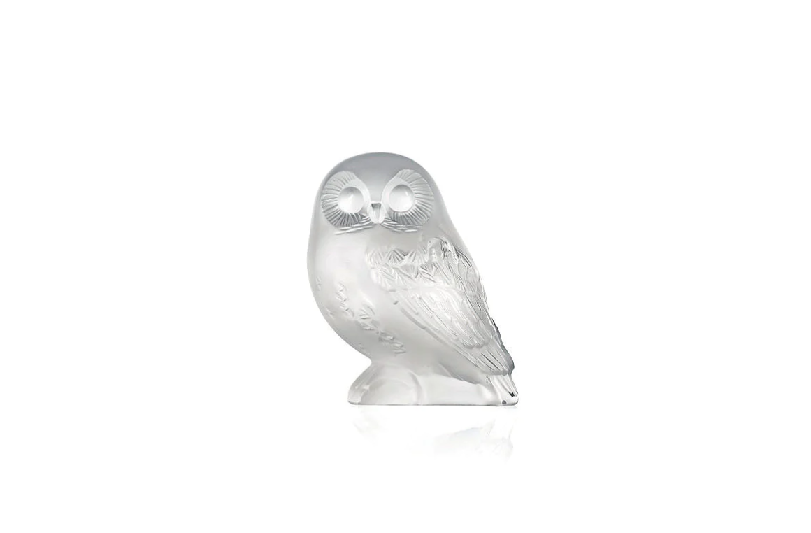 Shivers Owl Sculpture Lalique