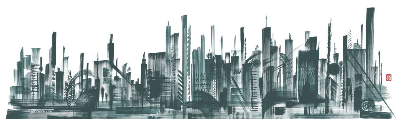Skyline Londonart