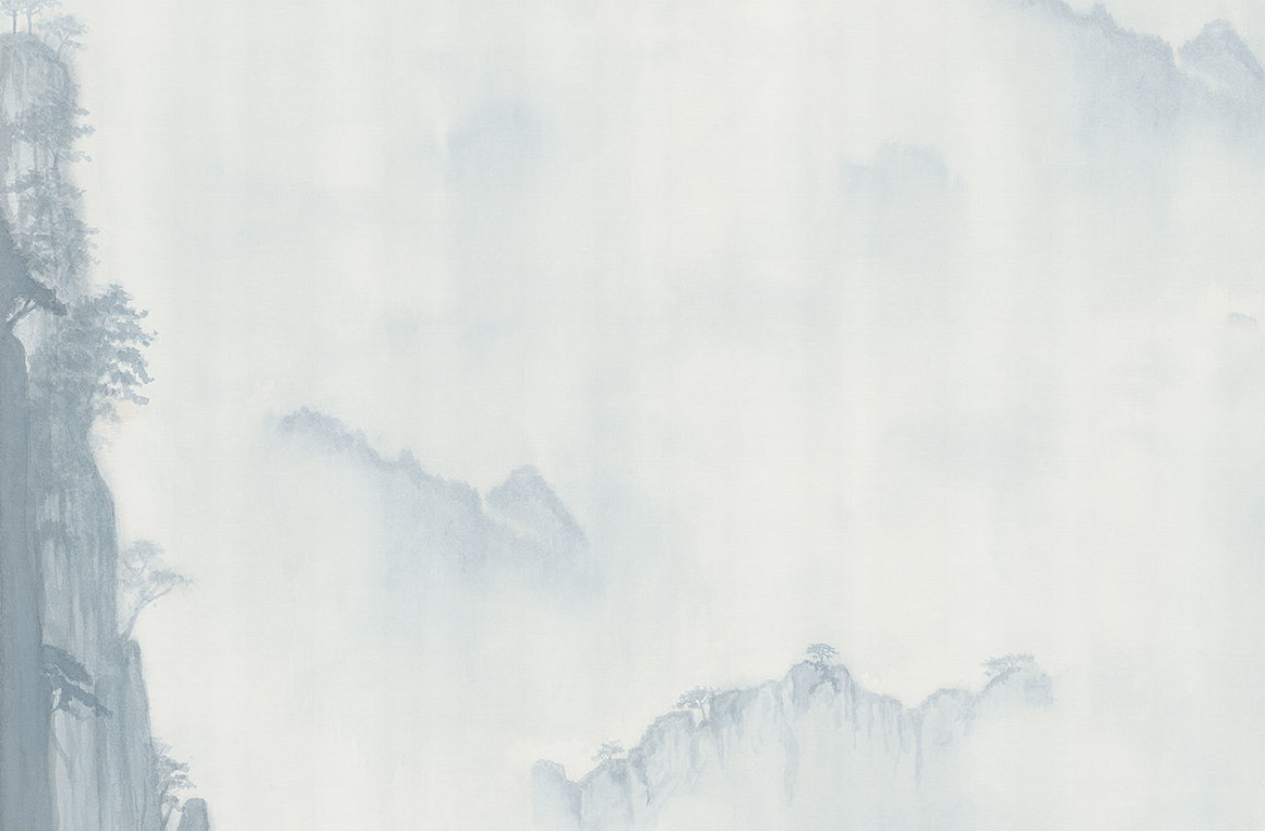 Foggy landscape Londonart