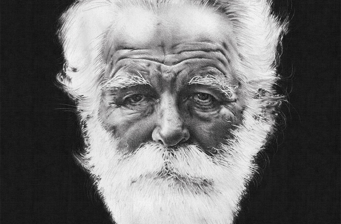The old man Londonart