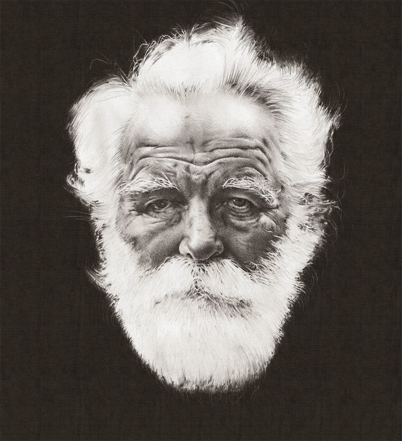 The old man Londonart