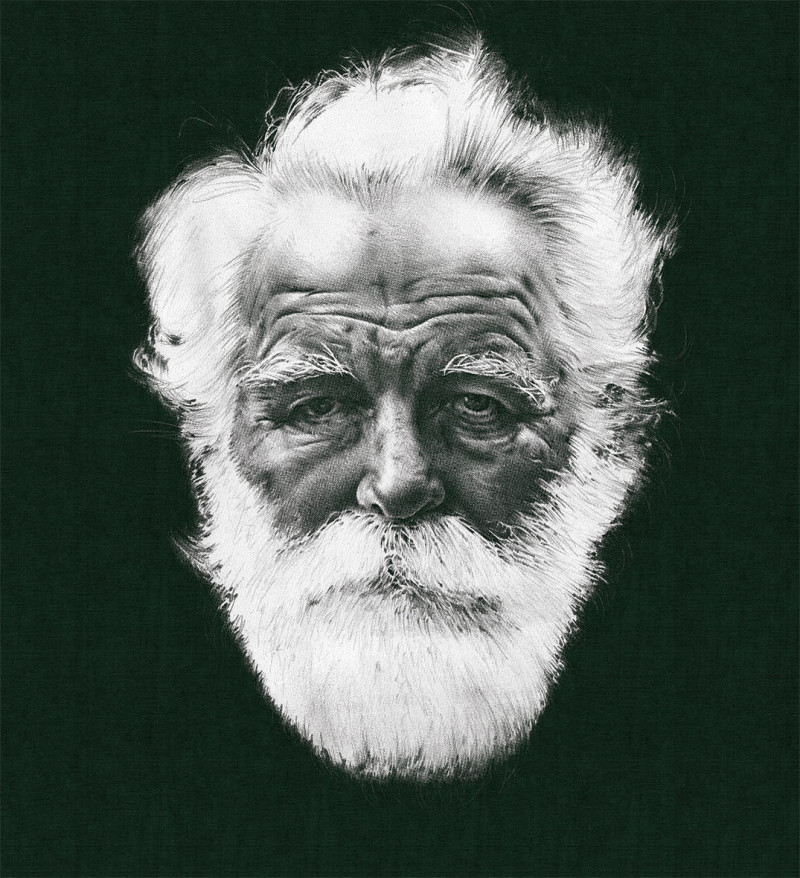 The old man Londonart