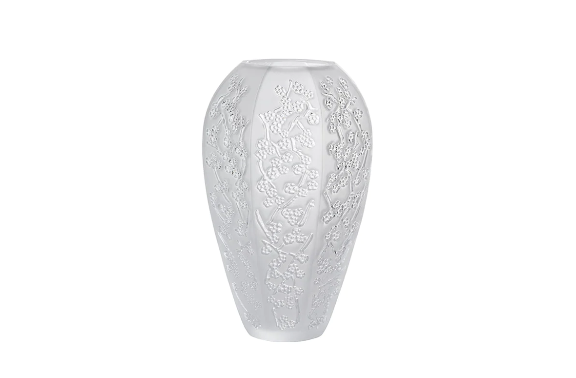 Sakura Large Vase Lalique