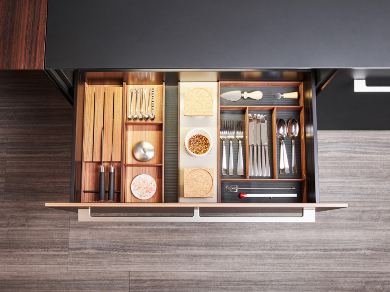 Walnut Drawers Accessories Molteni&C