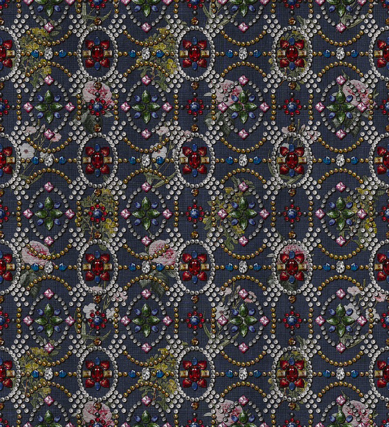Flowers & diamonds Londonart