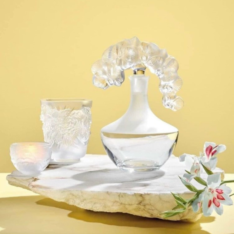 Orchidée Decanter Lalique