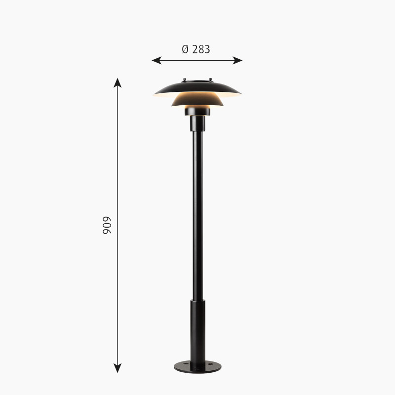 PH 3-2½ Bollard Louis Poulsen