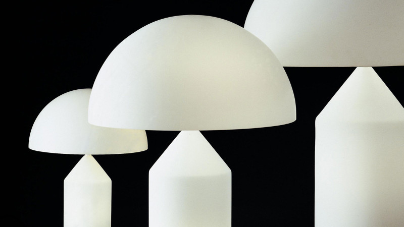 Atollo glass Oluce
