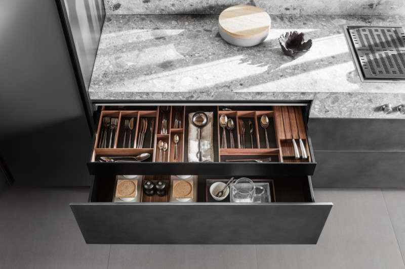 Walnut Drawers Accessories Molteni&C