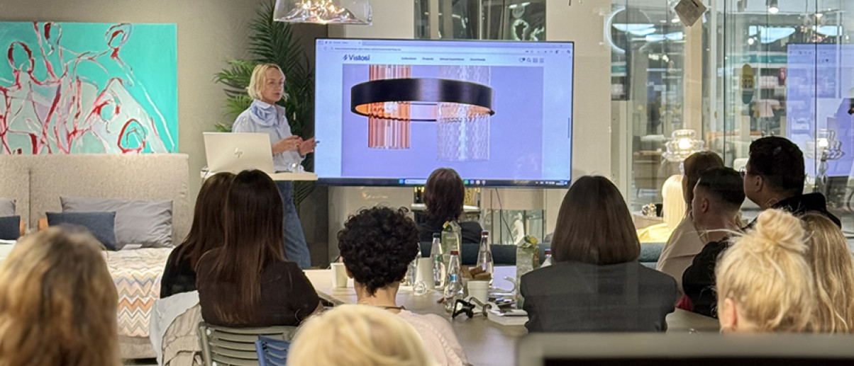 Фабрика освещения VISTOSI | Серия встреч с дизайнерами и архитекторами в формате “вопрос-ответ”