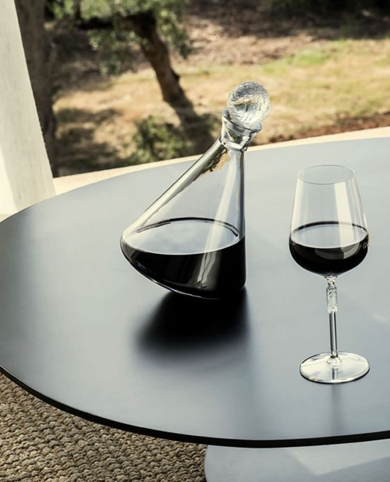 Merlot Glass Lalique