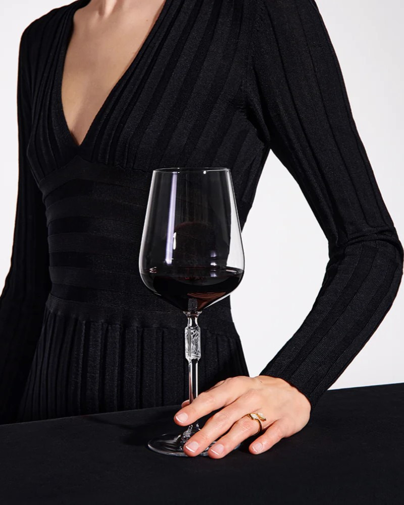 Merlot Glass Lalique