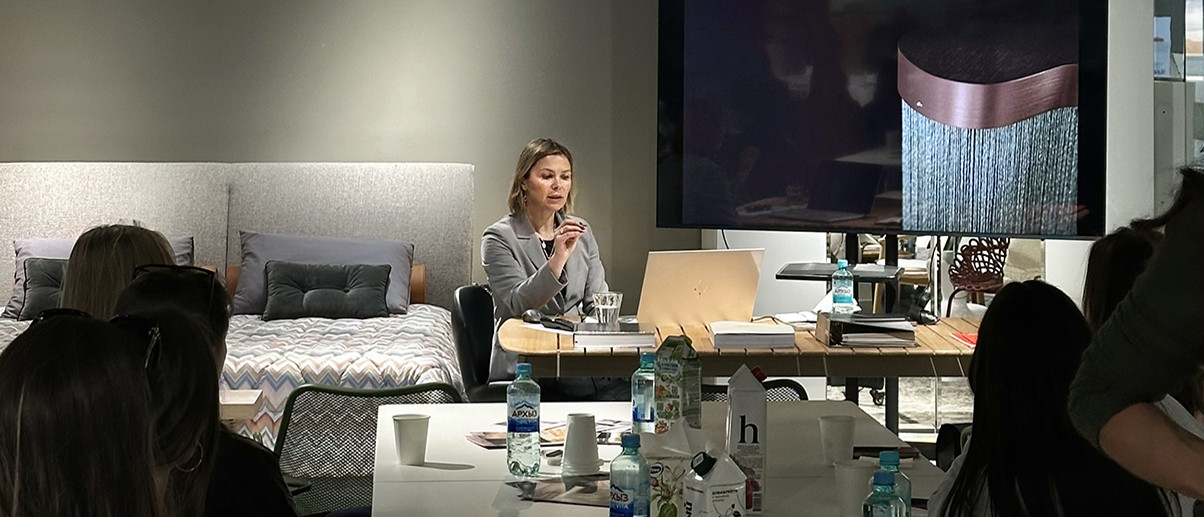 Дизайнер АРИНА РУДОМИНСКАЯ | Серия встреч с дизайнерами и архитекторами в формате “вопрос-ответ”