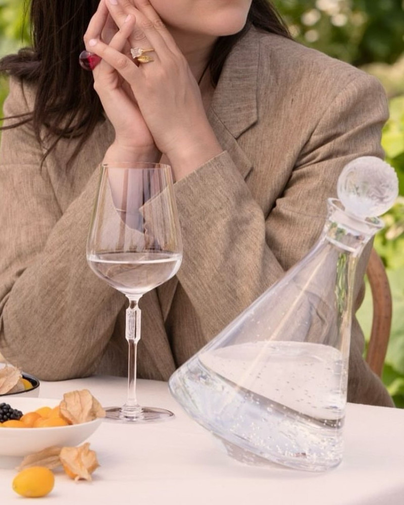 Merlot Glass Lalique