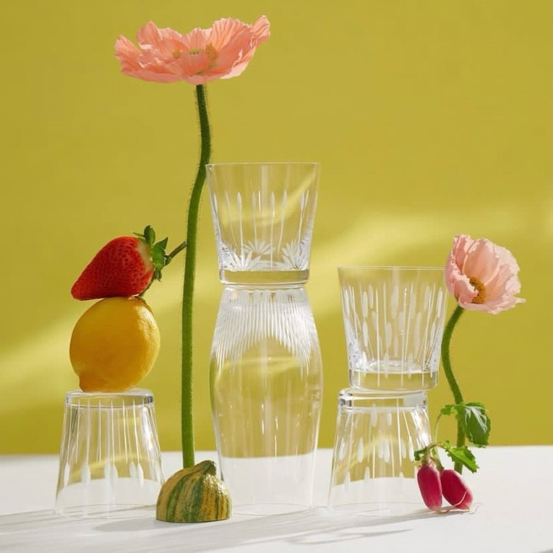 Lotus Blossoms Tumbler 30 CL Lalique