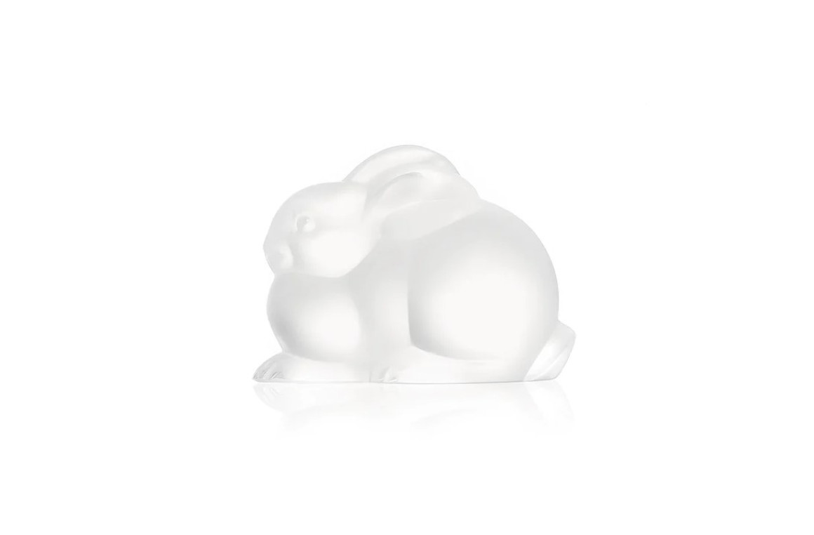 Resting Rabbit Sculpture Lalique