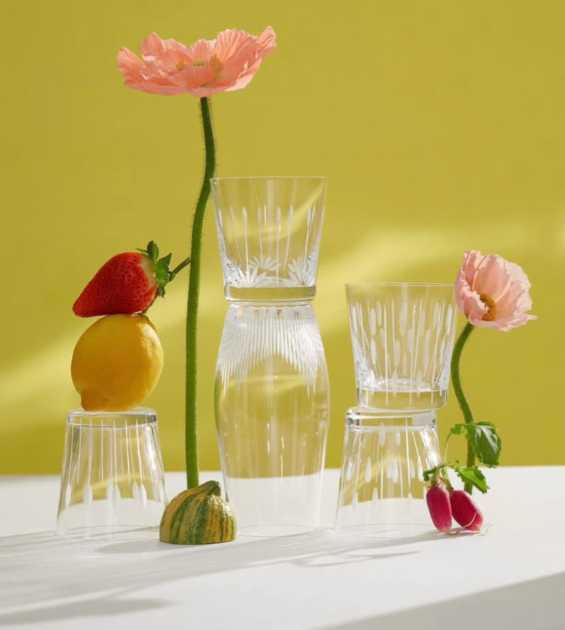 Lotus Blossoms Tumbler 20 CL Lalique