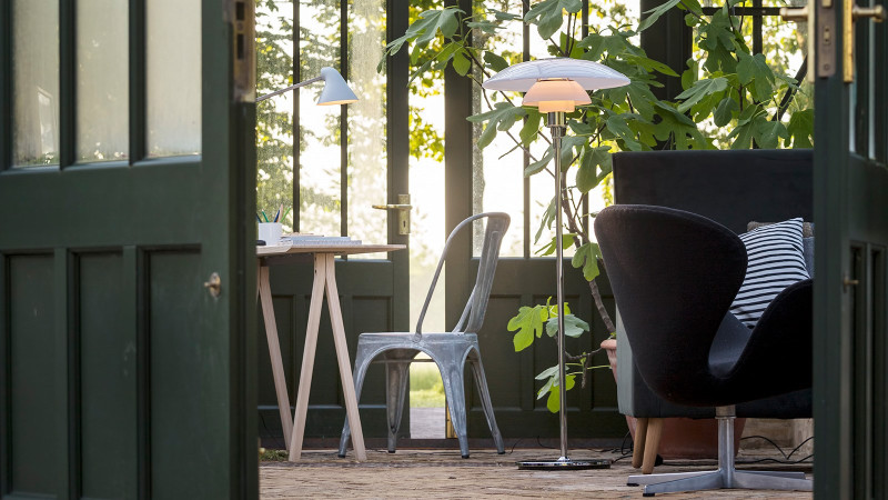 PH 4½-3½ Glass Floor Louis Poulsen