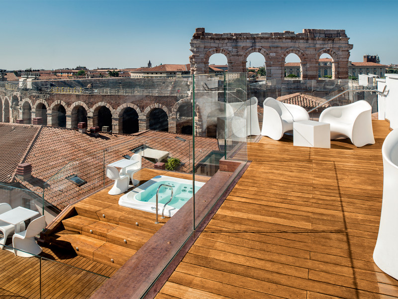 Outdoor Elysium Corà Parquet