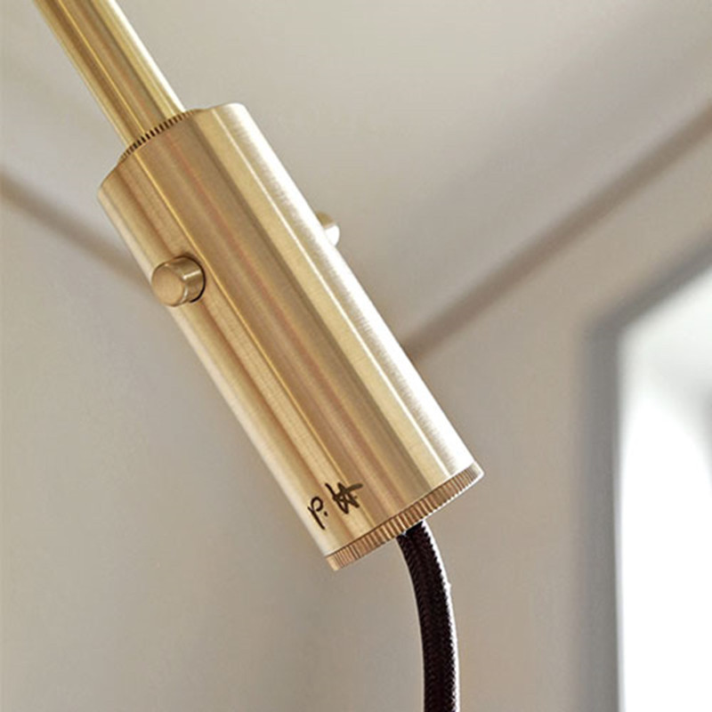 PH 3/2 Amber Coloured Glass Floor Louis Poulsen