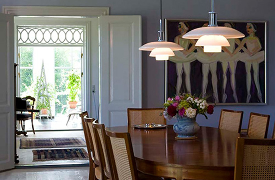 PH 4½-4 Glass Pendant Louis Poulsen