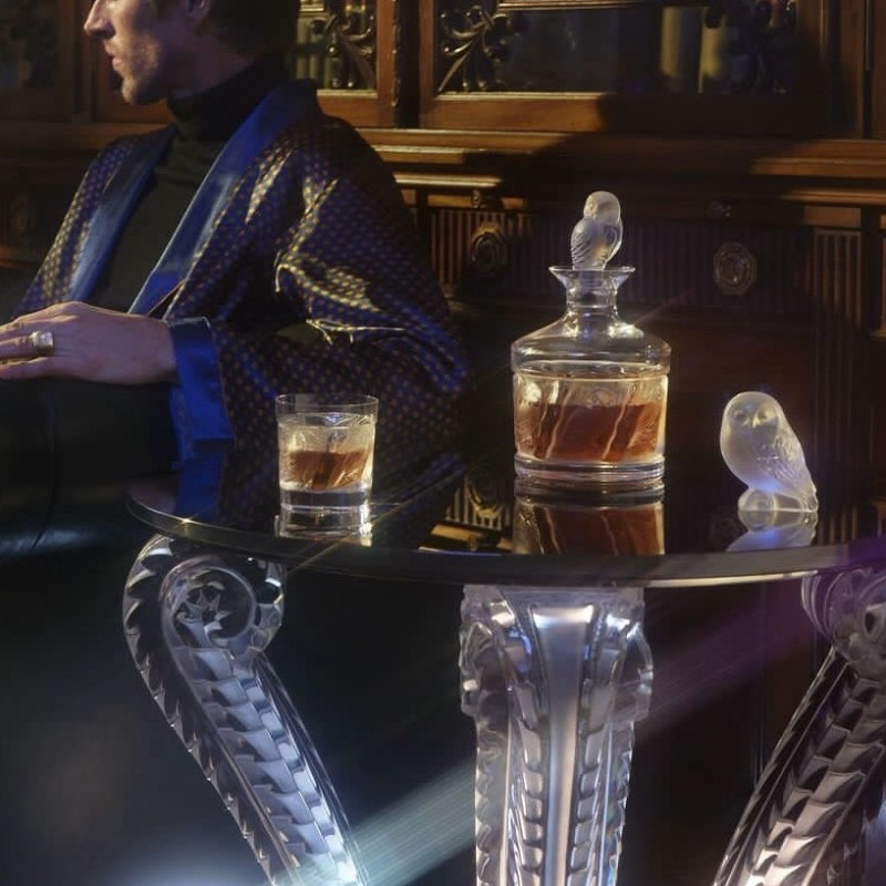 Owl Old Fashion Tumbler Lalique