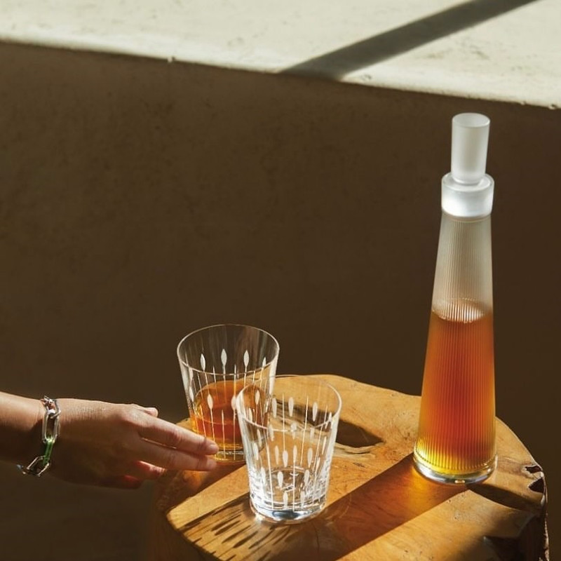 Lotus Blossoms Tumbler 30 CL Lalique