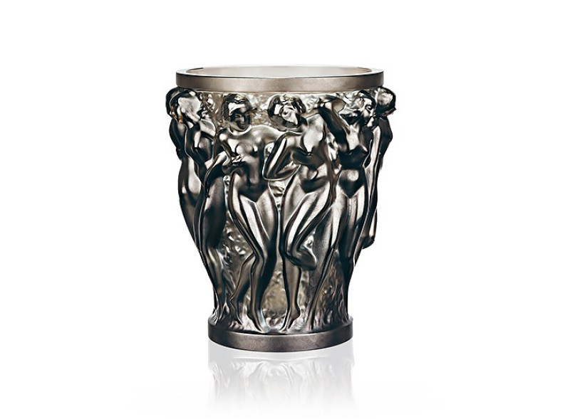 Bacchantes Vase Bronze Crystal Lalique